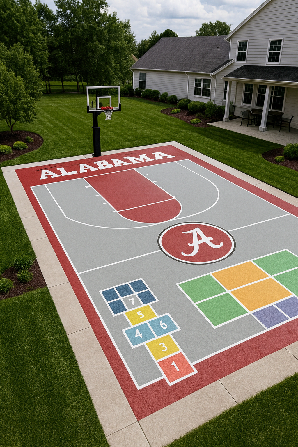 College superfan court